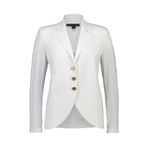 PAULA RYAN Tailored Jacket - White - Microjersey - PRE ORDER - Paula Ryan