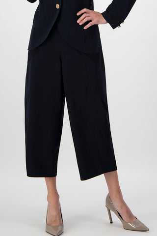 PAULA RYAN Osaka Pant - Microjersey Black