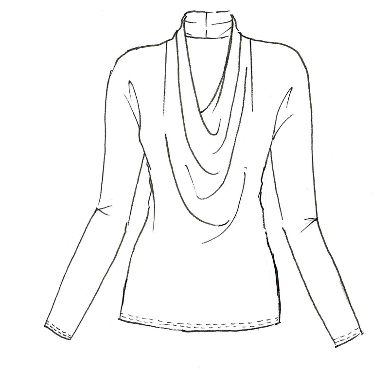 Cowl neck Drawing and Shading  YouTube