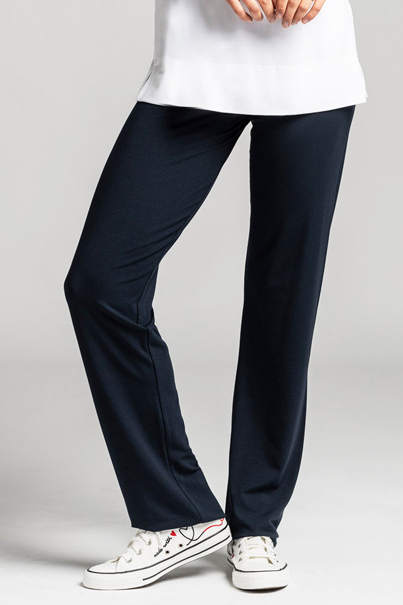 PAULA RYAN ESSENTIALS Slim Leg Slouch Pant - MicroModal - Magpie Style