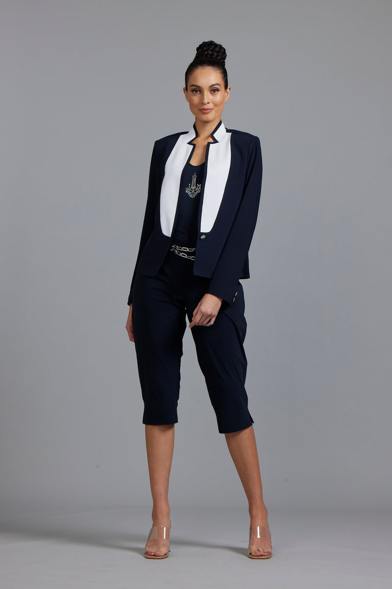 PAULA RYAN Slim Leg Classic Capri - Paula Ryan